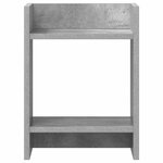vidaXL Support de Plante Gris béton 30 x 30 x 40 cm Bois d'ingénierie