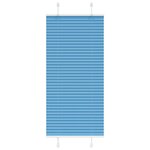 vidaXL Store plissé bleu 60x100 cm largeur du tissu 59 4 cm polyester