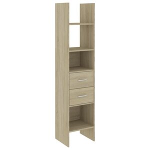 vidaXL Bibliothèque Chêne sonoma 40x35x180 cm Bois d’ingénierie