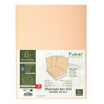 Paquet De 25 Chemises Dos Toilé Forever® 320g/m2 - 24x32cm - Bulle - Exacompta