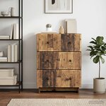 vidaXL Armoire à tiroirs 66 x 34 5 x 90 cm Bois d'ingénierie