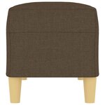 vidaXL Banc Marron 100x35x41 cm Tissu