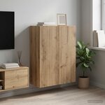 vidaXL Armoire Murale 66 x 34 5 x 90 cm Bois d'ingénierie