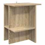 vidaXL Table basse Chêne Sonoma 40 x 30 x 49 cm Bois d'ingénierie