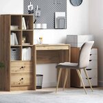 vidaXL Bureau chêne artisanal 70 x 40 x 76 cm Bois d'ingénierie