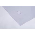 Sous-main souple PVC Crystal - 50x65 cm - Incolore EXACOMPTA