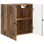 vidaXL Armoire Murale Bois ancien 59 x 31 x 60 cm Bois d'ingénierie