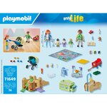 PLAYMOBIL 71649 - My Life Assistante maternelle et bébés
