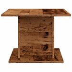 vidaXL Table basse vieux bois 55 5x55 5x40 cm bois d'ingénierie