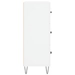 vidaXL Buffet blanc 69 5x34x90 cm bois d'ingénierie