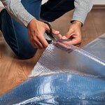 Pack And Move - Film À Bulle Recyclé - 1 X 100 M - Déménagement  Expédition Et Protection - Papier Bulle De Qualité - 70  recyclé