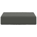 vidaXL Coussin de Siège d'Extérieur Anthracite 40 x 40 x 8 cm