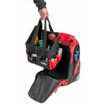 Ks tools chariot à outils avec manche télescopique 18 l 850.0334