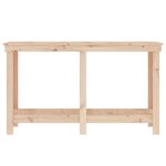 vidaXL Banc de travail 140x50x80 cm Bois de pin massif