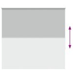 vidaXL Store enrouleur occultant largeur du tissu 146 6 cm polyester