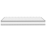 vidaXL Matelas à ressorts bonnell moyen 120x200 cm
