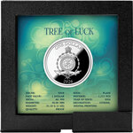 Monnaie CITRINE Tree of Luck 1 Oz Argent 1$ Niue 2026