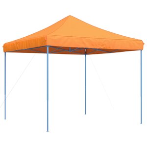 vidaXL Tente de fête 292 x 292 x 315 cm Orange Tissu Oxford