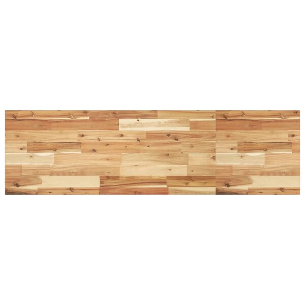 vidaXL Dessus de table rectangulaire 160x40x2 cm bois massif d'acacia
