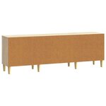 vidaXL Meuble TV Chêne Sonoma 150 x 31 x 50 cm Bois d'ingénierie