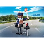 PLAYMOBIL 71201 - Policier et radar