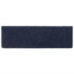 vidaXL Tapis d'escalier 5 Pièces Tissu aiguilleté 65x21x4 cm Anthracite
