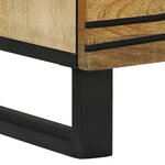 vidaXL Highboard 60x33.5x100 cm en bois massif de mangue