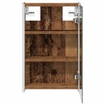 vidaXL Armoire Miroir de Salle de Bain Bois ancien 33 x 11 5 x 50 cm