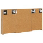 vidaXL Ensemble de Meubles de Salle de Bain 3 Pièces 100 x 10 5 x 50 cm