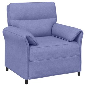 vidaXL Canapé 100  polyester  cadre en métal  MDF  Contreplaqué
