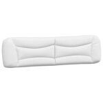 vidaXL Cadre de lit avec LED sans matelas blanc 200x200 cm