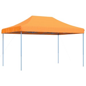 vidaXL Tente de fête 292 x 440 x 315 cm Orange Tissu Oxford