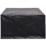 vidaXL Housses de salon de jardin 2 Pièces Rotin 8 œillets 172x113 cm
