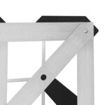 vidaXL Casier à bouteilles pour 20 bouteilles Noir Bois de pin solide