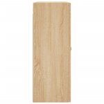 vidaXL Armoires murales 2 Pièces chêne sonoma bois d'ingénierie
