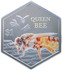 Monnaie QUEEN BEE 1 Oz Argent 1$ New Zealand 2026 (PRÉCOMMANDE)