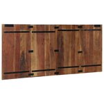 vidaXL Tête de lit multicolore 180 cm bois massif récupération