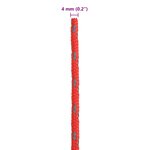 vidaXL Cordes de haubanage avec clés réfléchissantes 8 Pièces 4 m 4 mm