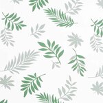 vidaXL Coussins Éparpillés Feuille 4 Pièces Motif feuille 50 x 50 cm