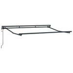 vidaXL Cadre de store rétractable électrique Anthracite 3 5 x 2 m