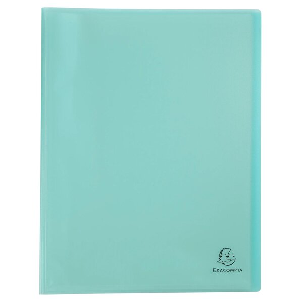 Protège-documents En Polypropylène Semi Rigide Chromaline Pastel 80 Vues - A4 - Vert Pastel - X 10 - Exacompta