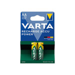 Blister de 2 Accus Rechargeables Professional HR6 Mignon AA 1 2 V 2600 mAh VARTA