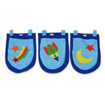 Scott Lit Mezzanine et Rideau Astro + 3 Sacs Rangement