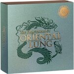ORIENTAL LUNG Dragonology 2 Oz Silver Coin 2000 Francs Cameroon 2024