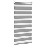 Store enrouleur tamisant 40 x 100 cm gris