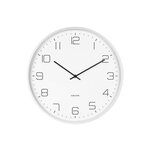 Horloge en métal mat lofty