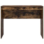 vidaXL Bureau Chêne fumé 100 x 40 x 76 cm