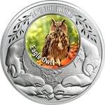 Monnaie EAGLE OWL Save The World Argent 500 Francs Cameroon 2026