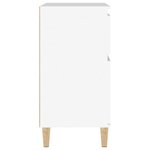 vidaXL Buffet Blanc 60x35x70 cm Bois d'ingénierie