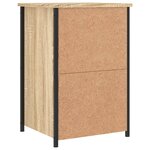 vidaXL Tables de chevet 2 Pièces chêne sonoma 40x36x60 cm bois ingénierie